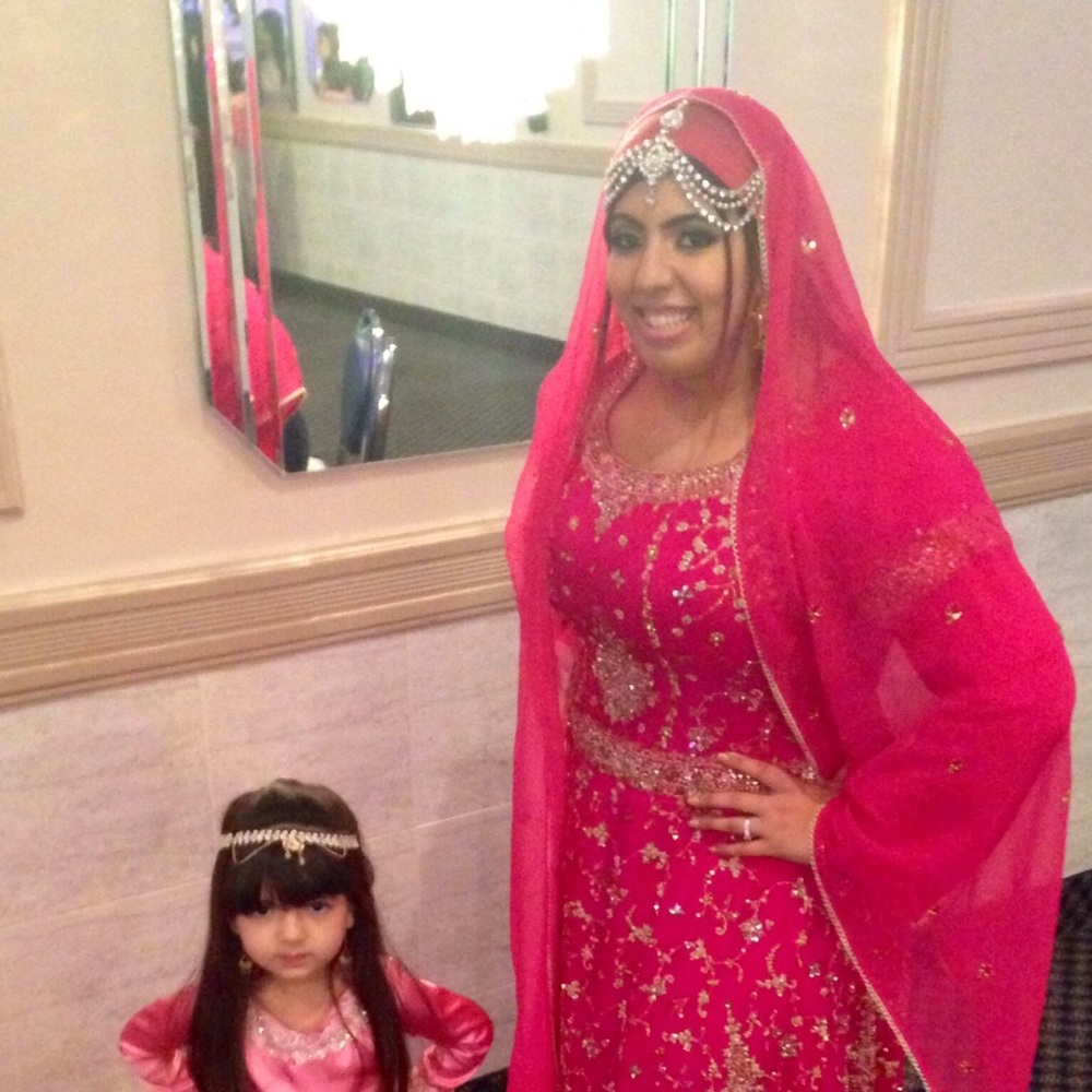 Pink Indian dress